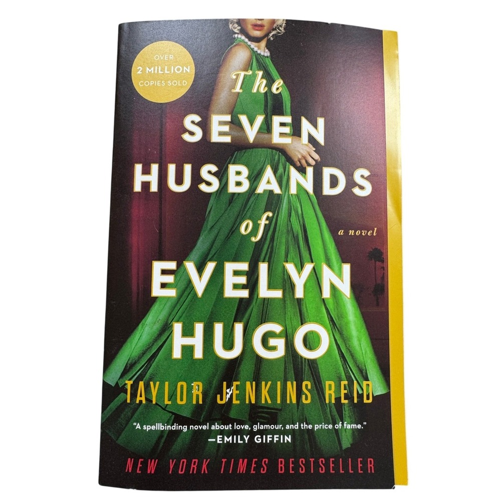 The Seven Husbands of Evelyn Hugo Taylor Jenkins Reid Paperback Fiction Novel